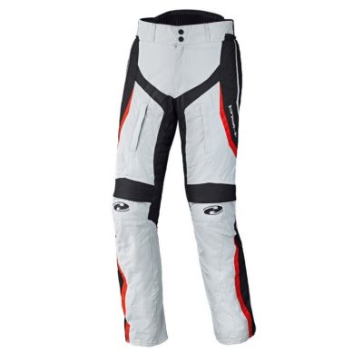 Held LINK pánské letní textilní kalhoty šedé/červené zkrácené